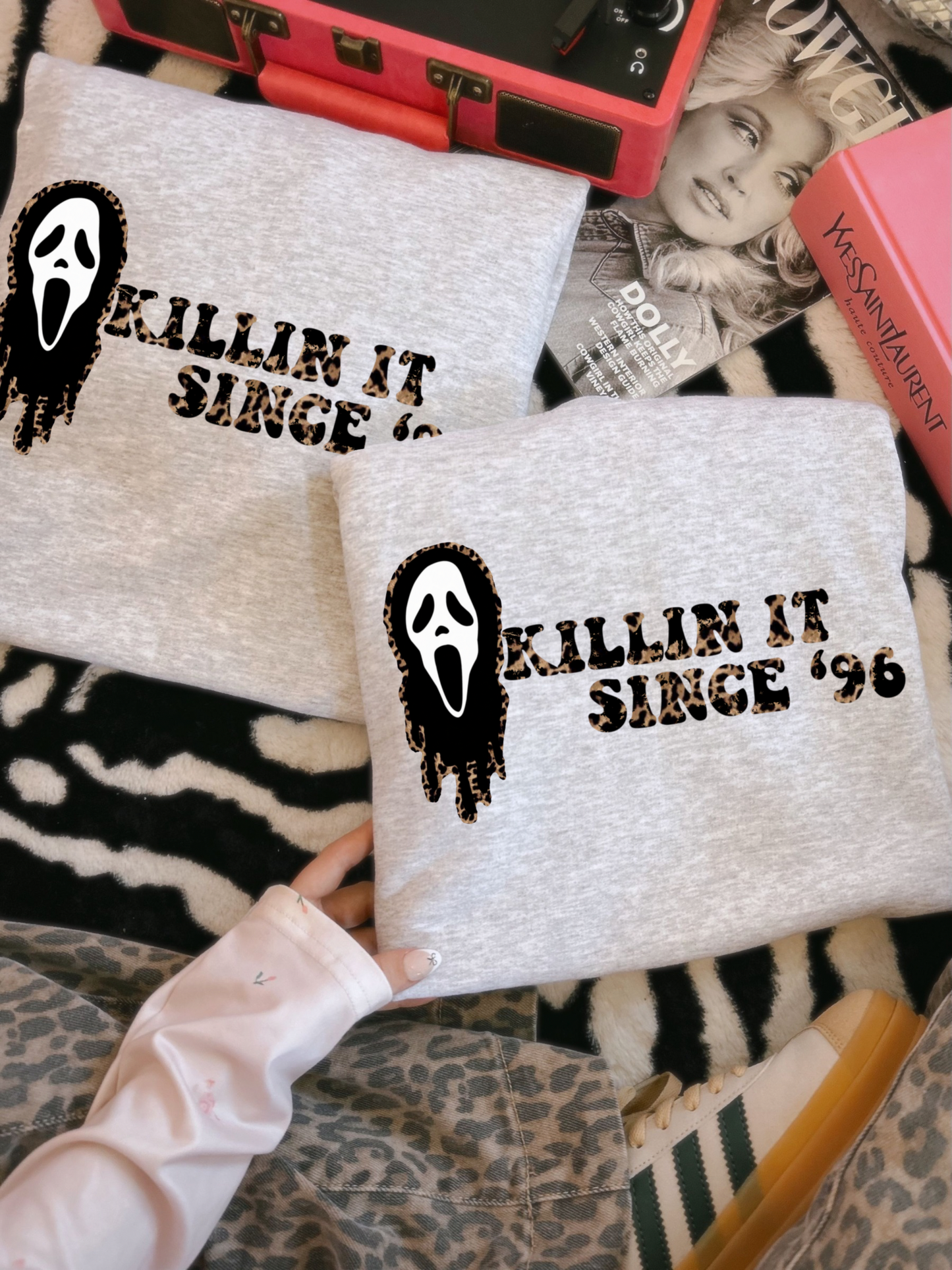 KILLIN IT SINCE '96 ASH GREY CREW