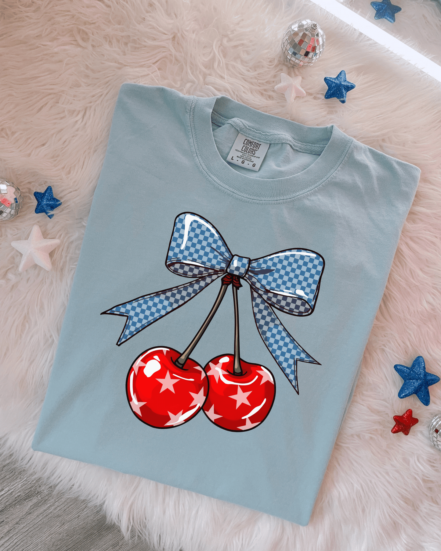 Red White & Blue Cherries