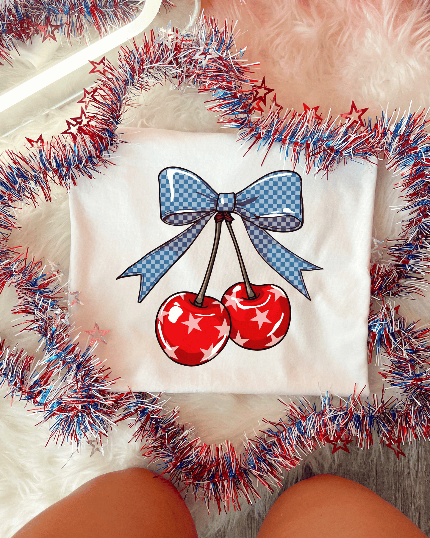 Red White & Blue Cherries