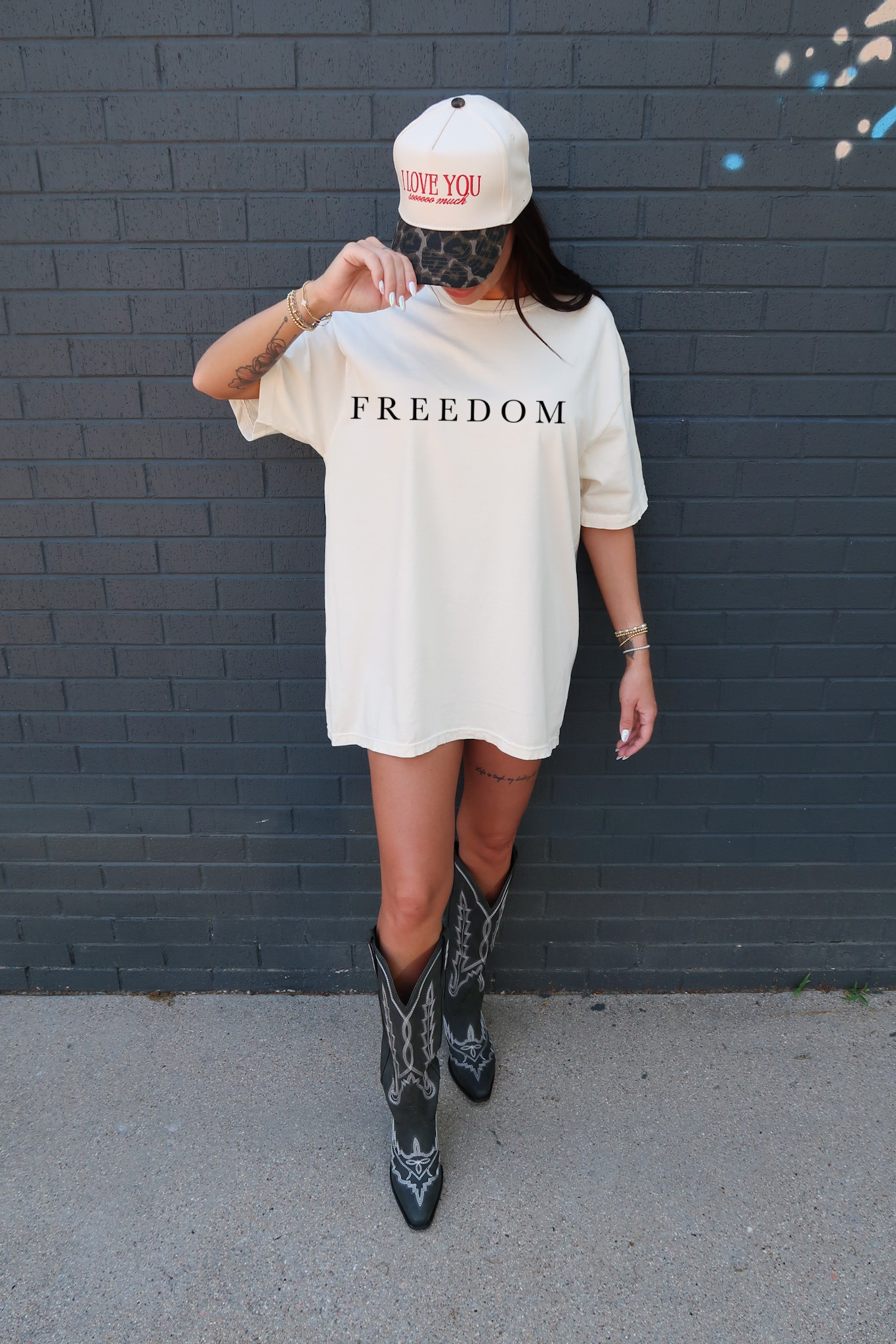 JUST BECAUSE YOU ARE OFFENDED IVORY TEE