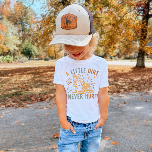 A LITTLE DIRT NEVER HURT YOUTH TEE