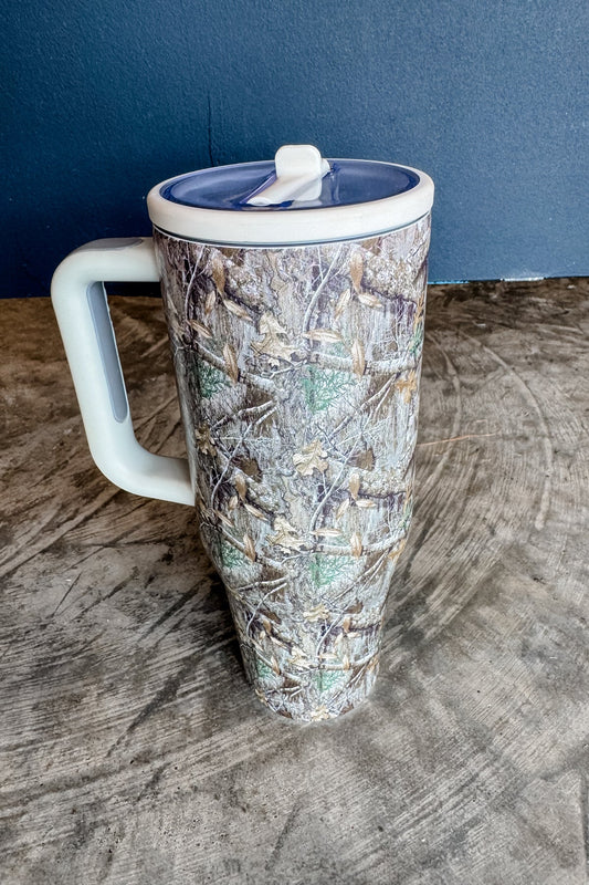 CAMO STAINLESS STEAL TUMBLER - PREORDER