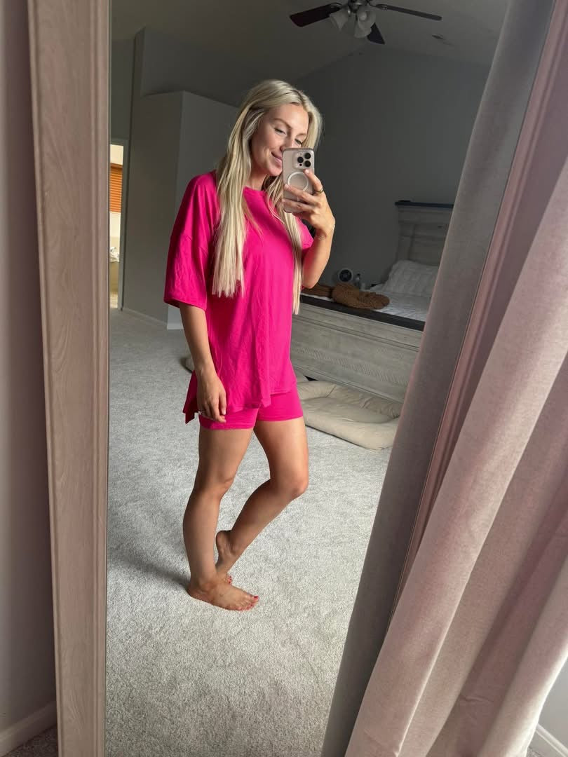 PINK LOUNGE SET