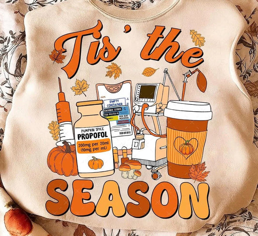 FALL NURSE TIS THE SEASON CREW