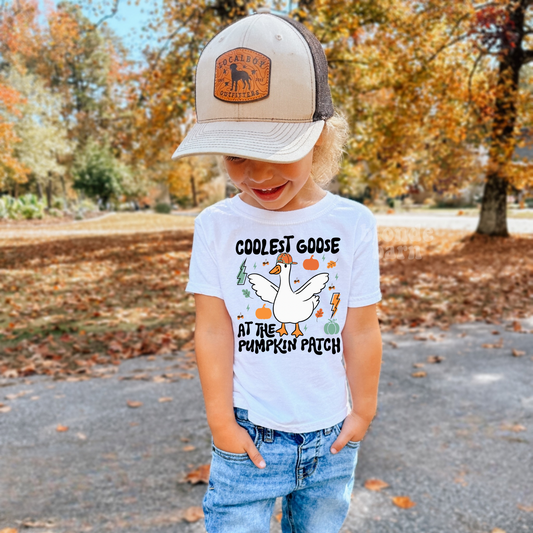 COOLEST GOOSE AT THE PUMPKINS PATCH TEE