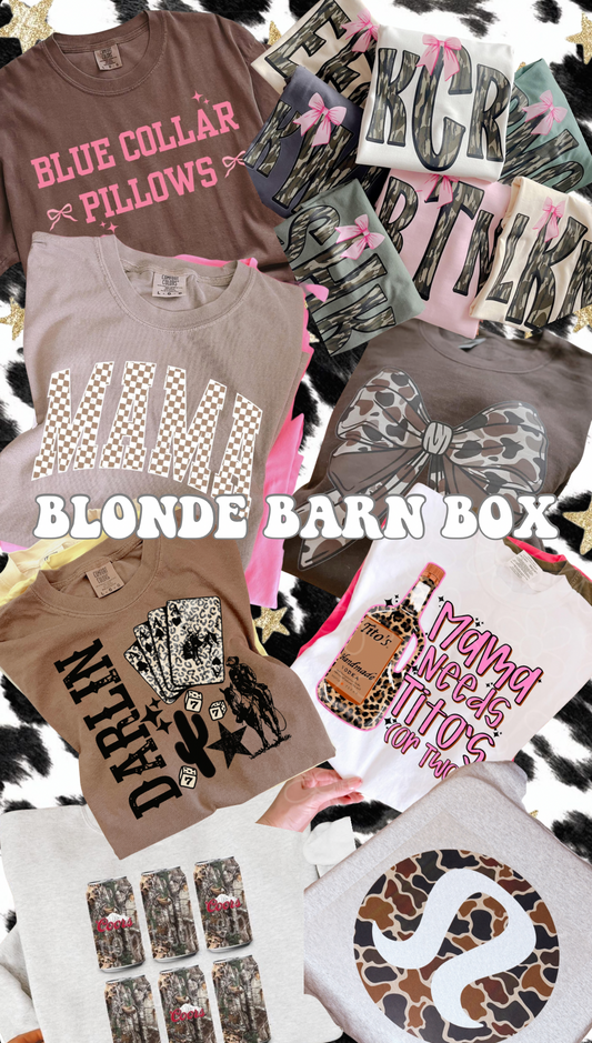 Blonde Barn Box ✨