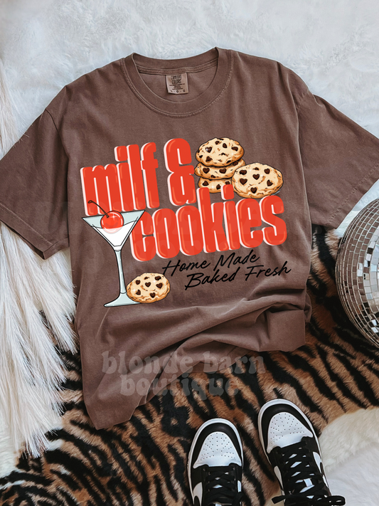 MILF & Cookies Expresso Tee