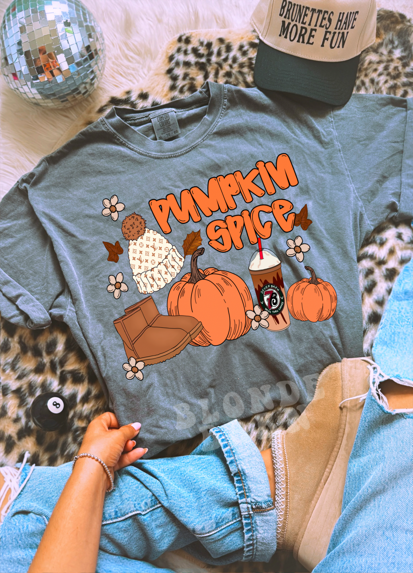 PUMPKIN SPICE 7 BREW PEPPER TEE