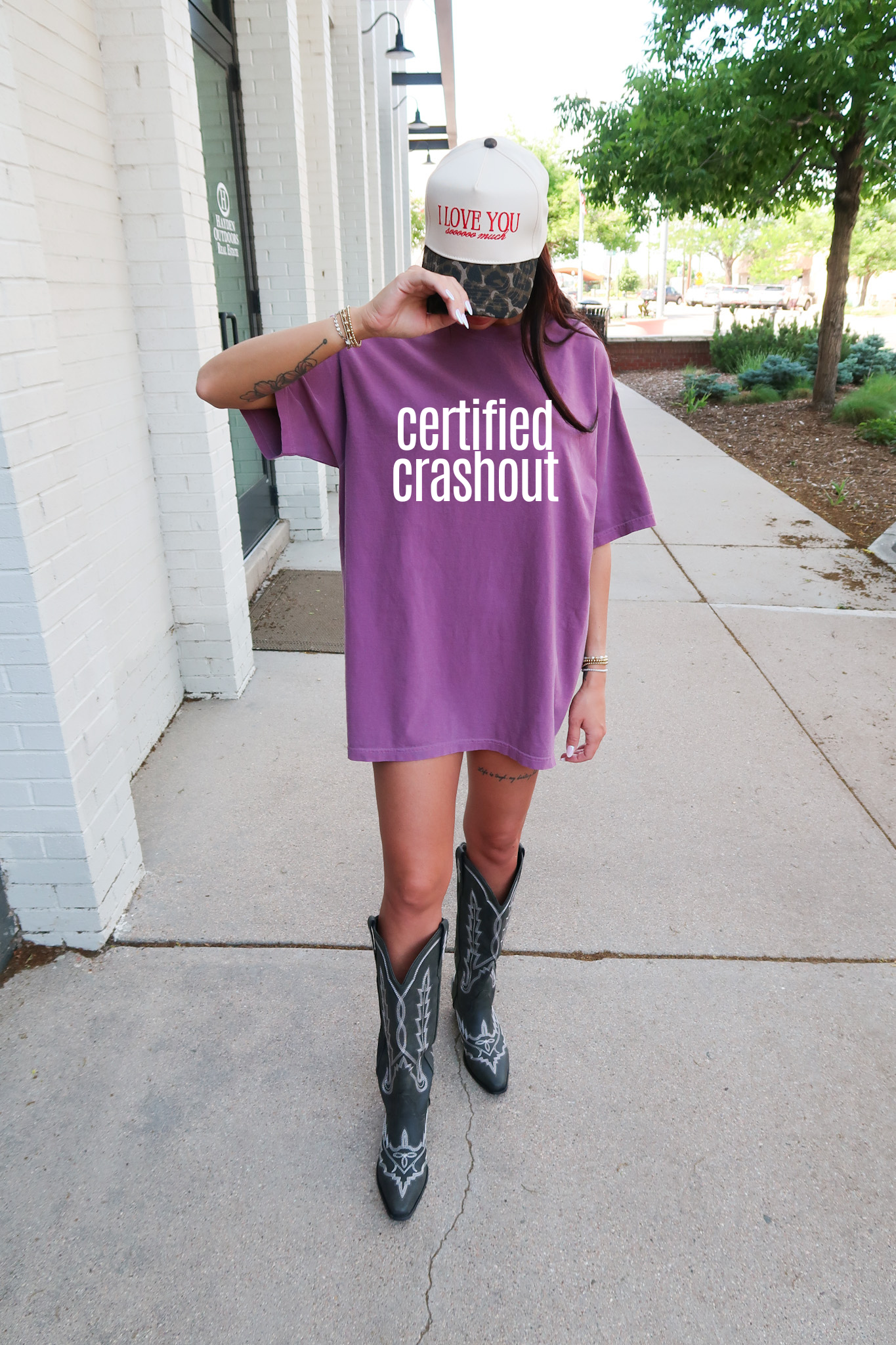 CERTIFIED CRASHOUT BERRY TEE
