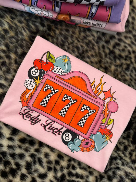 LUCKY LADY BLOSSOM TEE