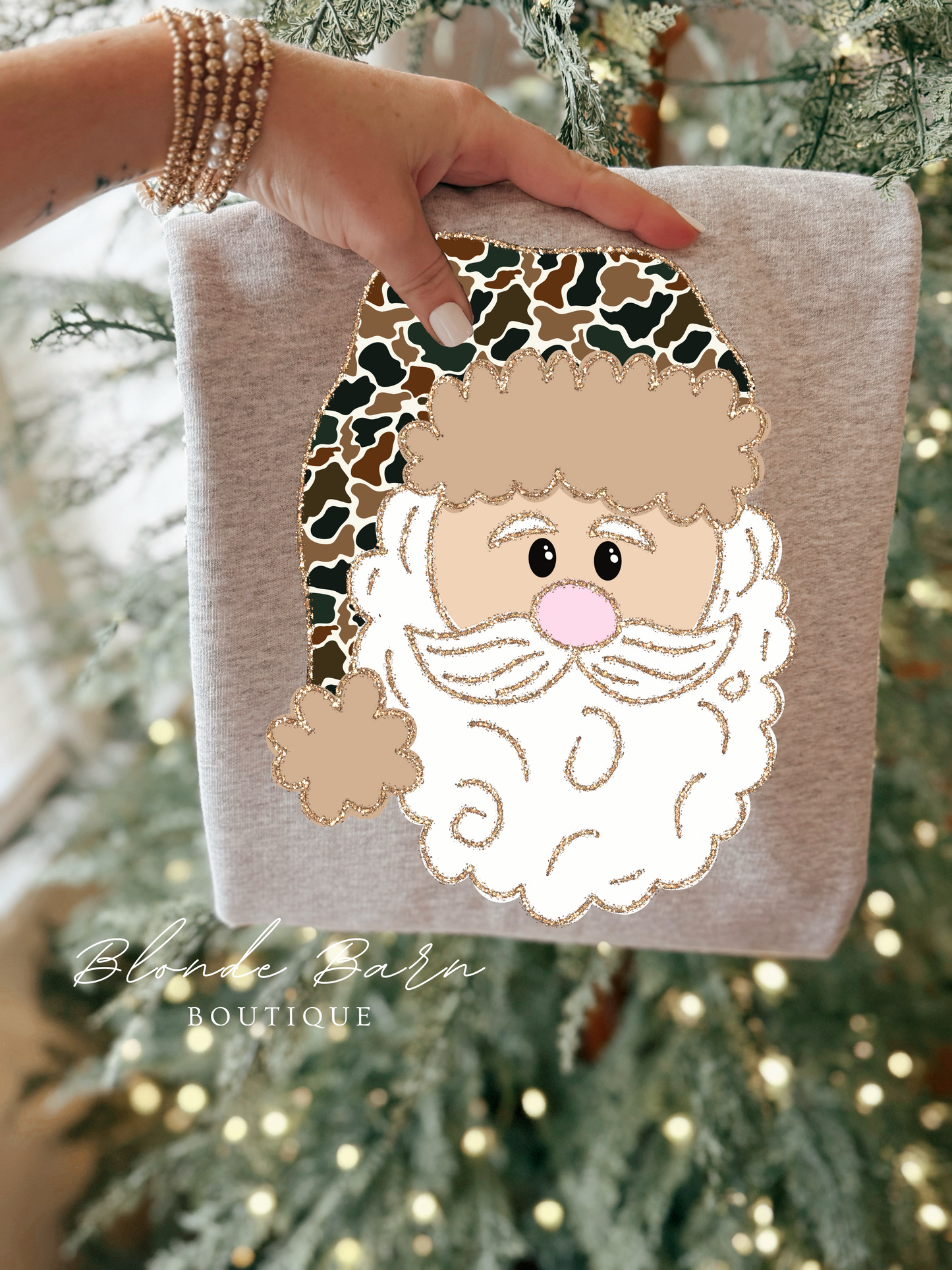 DUCK DUCK CAMO SANTA CREW