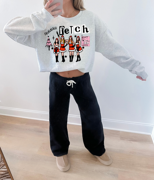 MEAN GIRLS CHRISTMAS ASH GREY CREW