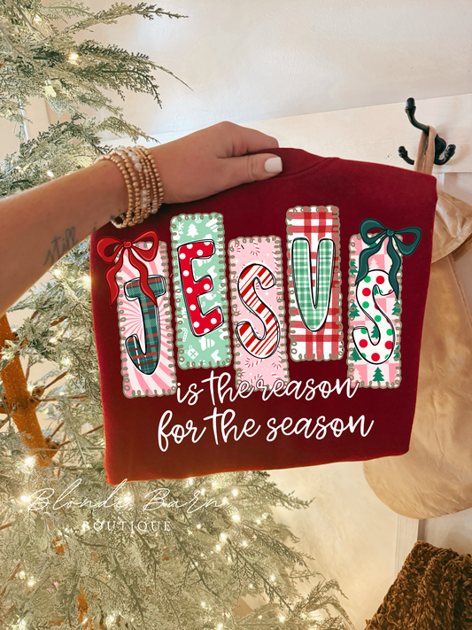 JESUS IS THE REASON FOR THE SEASON CREW