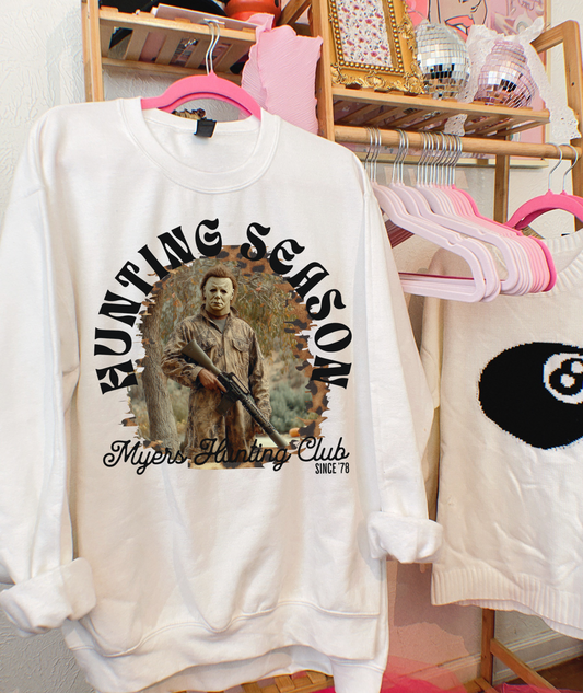 HUNTING SEASON MICHEAL MYERS WHITE CREW