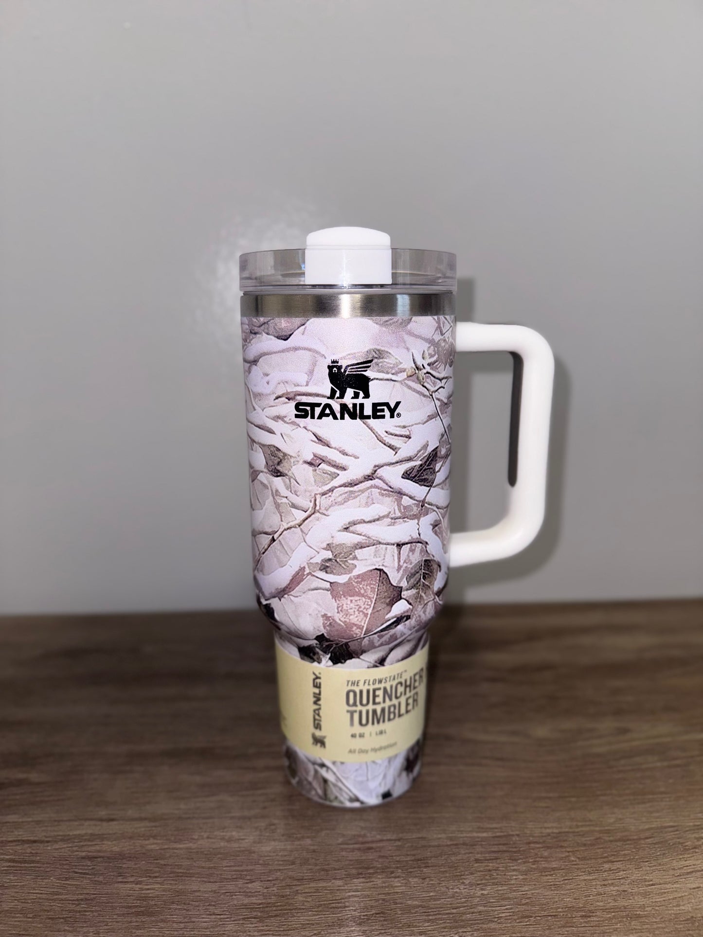 White Camo Tumbler