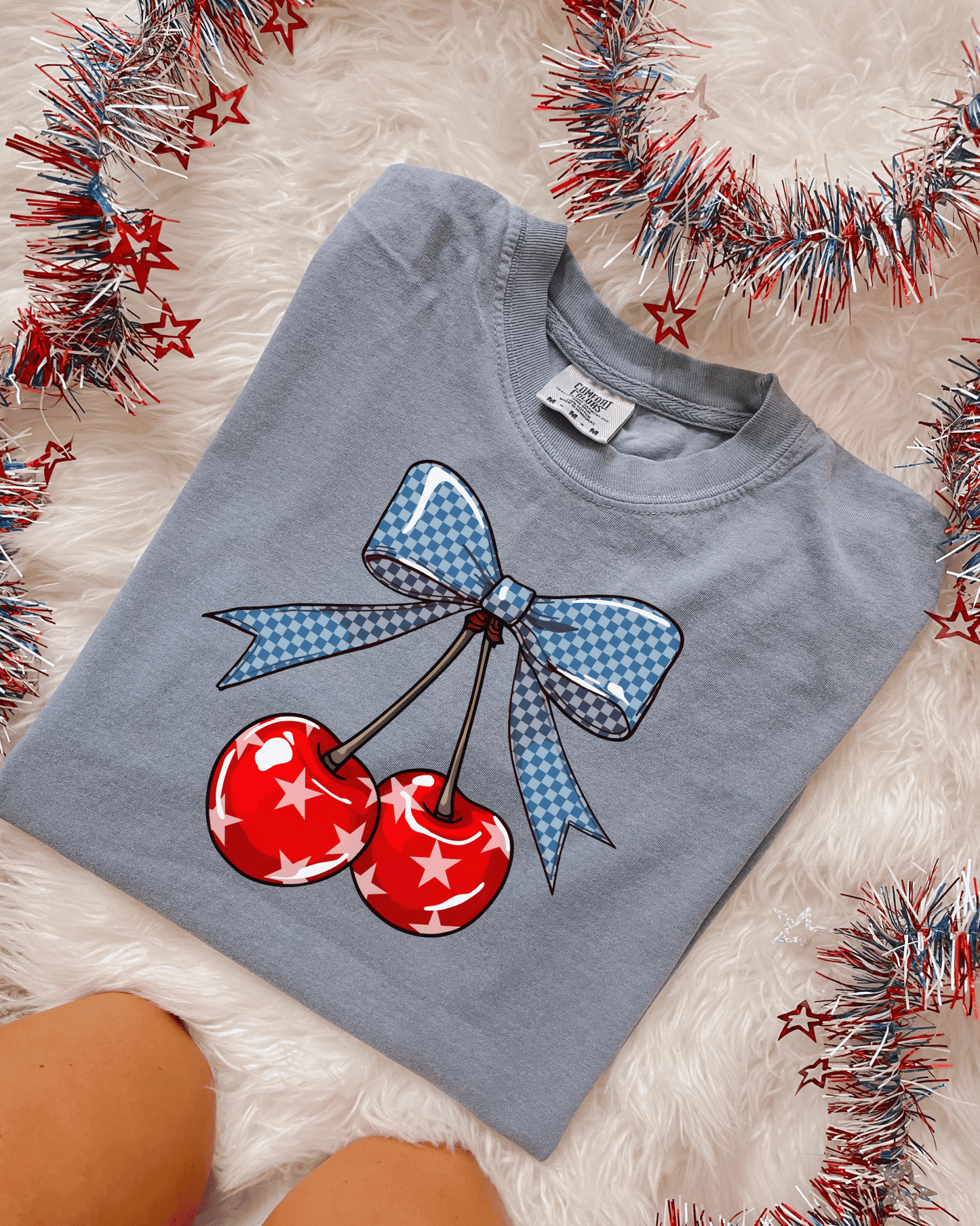 Red White & Blue  Cherries