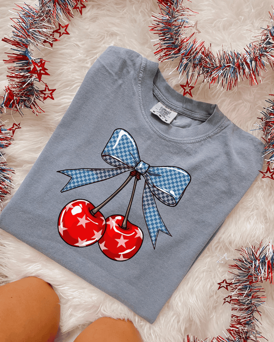 Red White & Blue  Cherries